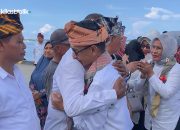 Ribuan Warga Wakatobi Antusias Sambut Kedatangan Haliana dan Safia Wualo