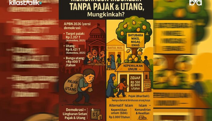 Membangun Indonesia Tanpa Pajak dan Utang, Mungkinkah?