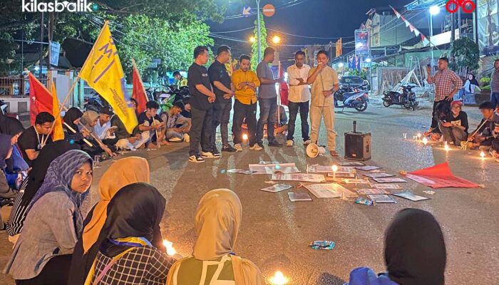 Lintas Organisasi, Mahasiswa Baubau Gelar Aksi Damai Peringati September Berdarah