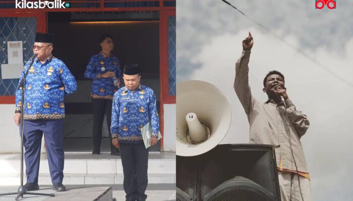 Diduga Merokok Saat Upacara, Wakil Bupati Busel Diserang Kritik Bara Kepton