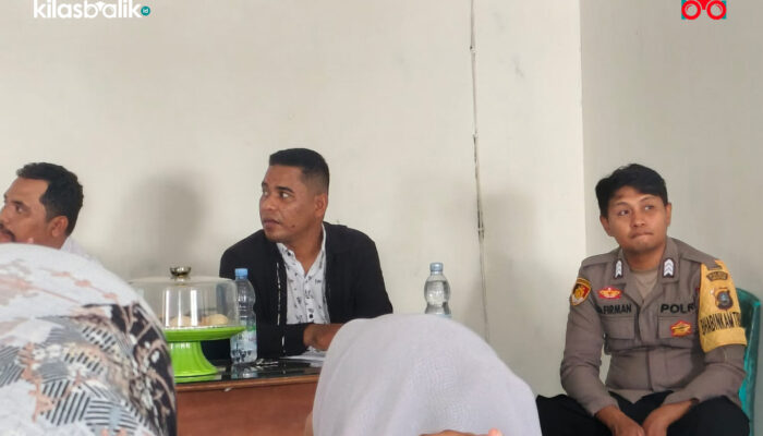 Pemdes Numana Sampaikan Laporan Pertanggungjawaban Tahunan 2025, Bhabinkamtibmas Hadir Pastikan Kondusivitas