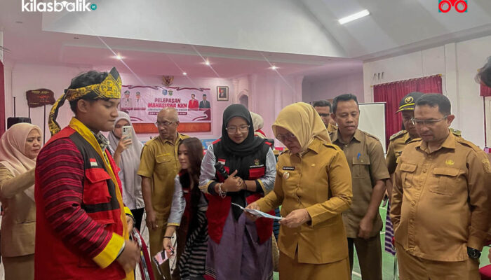 Mini Expo Warnai Penarikan Mahasiswa KKN-T Unhas di Kabupaten Wakatobi