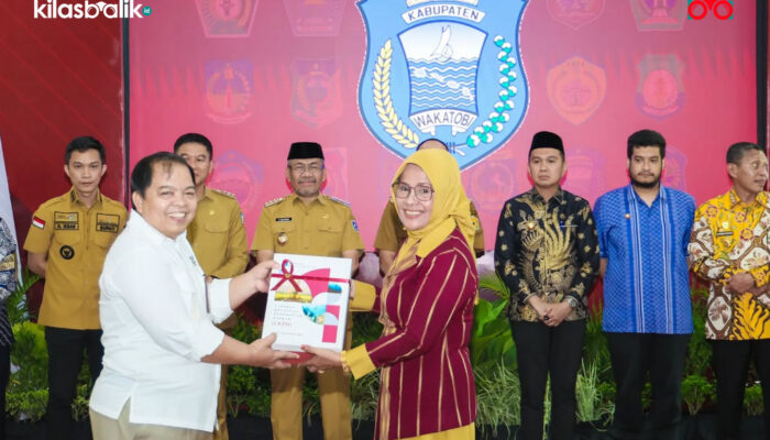 Wakil Bupati Wakatobi Serahkan LKPD 2025 ke BPK RI Perwakilan Sultra