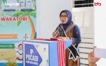 Bunda Literasi Wakatobi Dorong Generasi Muda Cinta Literasi dan Alam Lewat Lomba Bercerita