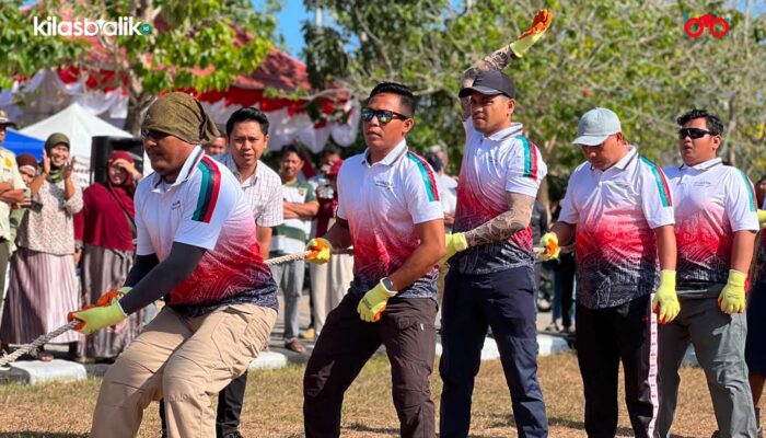 Semarak HUT ke-81 RI di Wakatobi, Bank Sultra Raih Juara Tarik Tambang