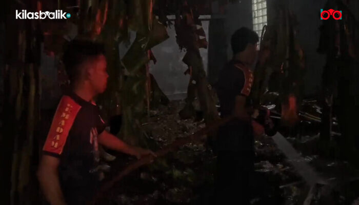 Pekarangan Rumah di Wakatobi Terbakar, Diduga Dipicu Bara Bekas Pembakaran Sampah