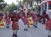 Gerak Jalan Indah Meriahkan HUT ke-81 RI di Wakatobi, Ratusan Pelajar Tampil Penuh Kreativitas