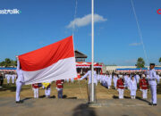 HUT ke-81 RI di Wakatobi, Pengibaran Bendera Berlangsung Khidmat