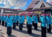 TP PKK Wakatobi Ikut Baris-Berbaris Meriahkan HUT ke-81 RI