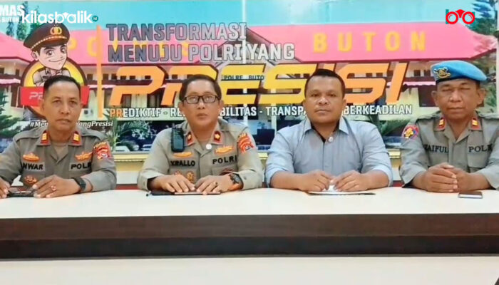 Aipda S Ditahan Polres Buton, Diduga Terlibat Kasus Kekerasan Seksual Dua Kali
